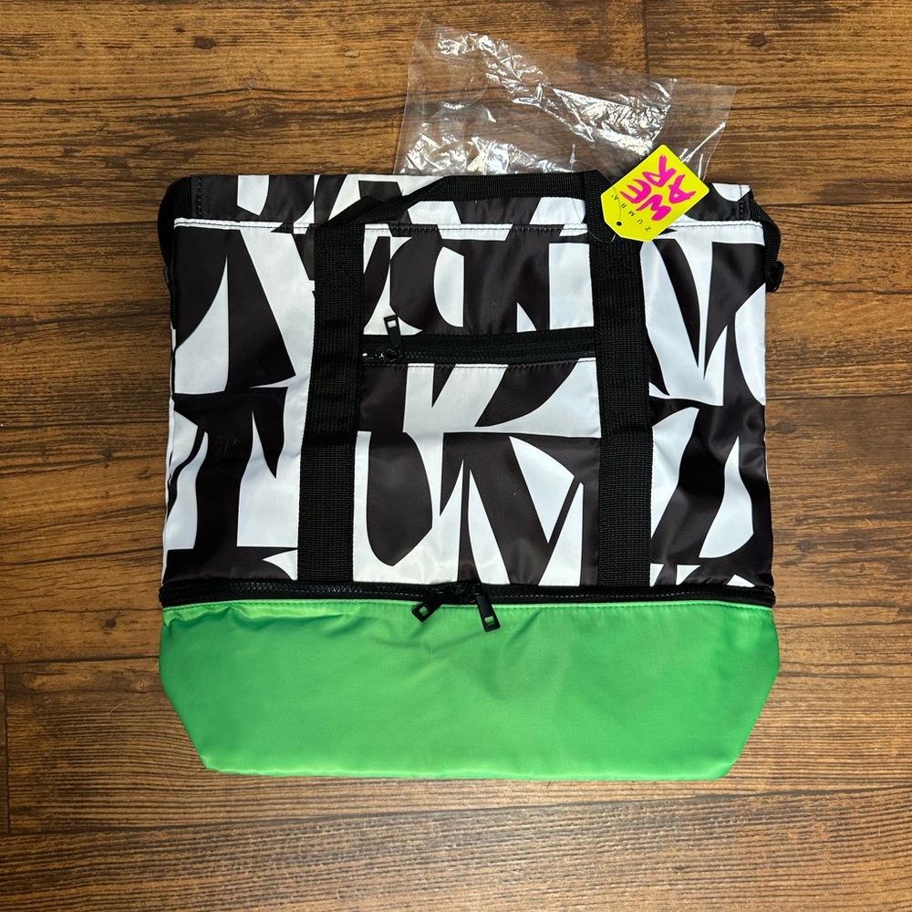 Zumba Fitness Black and Green Graphic Backpack